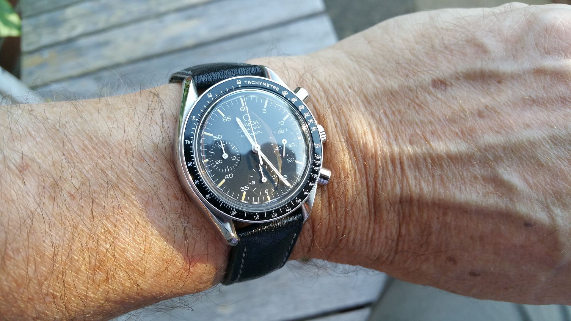 speedmaster wrist